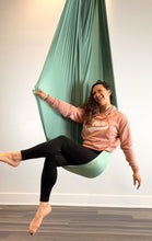 Load image into Gallery viewer, Women's Laguna Sueded Crop Hoodie