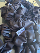 Load image into Gallery viewer, Black AIR branded scrunchie