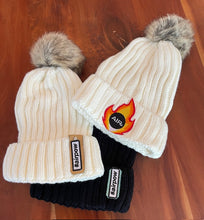 Load image into Gallery viewer, White #AIRPOW Beanie