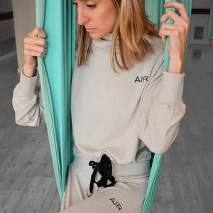 Aerial Fitnes Aerial Yoga Warm Cozy Sweater Set Groutfit