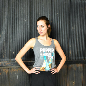 Aerial Fitness Aerial Yoga Puppies Tank